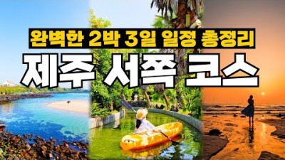 수국 피는 지금이 바로 제주 여행하기 좋은 적기! 완벽한 제주 서쪽 여행 코스